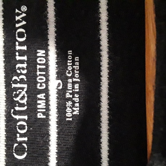 Croft&Barrow Striped Longsleeve Top size small - Picture 3 of 3